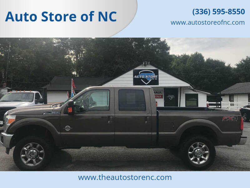 2016 Ford F-250 Super Duty for sale at Auto Store of NC in Walkertown NC