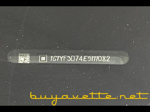 2014 Chevrolet Corvette Stingray