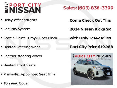 2024 Nissan Kicks SR