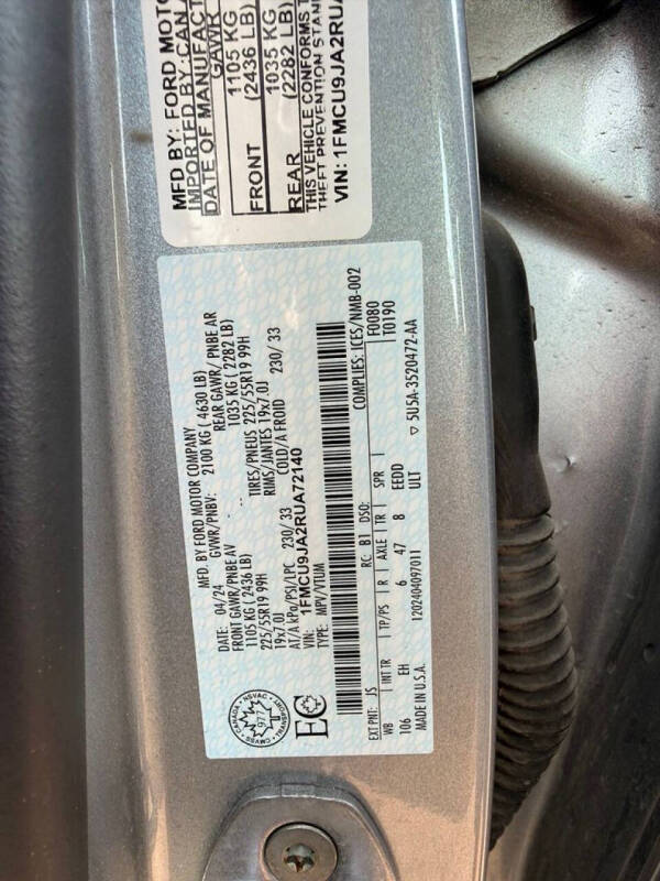 2024 Ford Escape Platinum