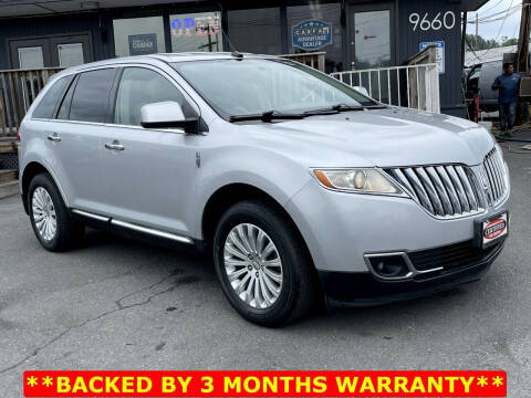 2011 Lincoln MKX for sale at CERTIFIED CAR CENTER in Fairfax VA