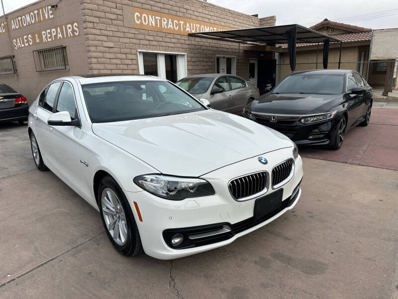 2015 BMW 5 Series for sale at CONTRACT AUTOMOTIVE in Las Vegas NV