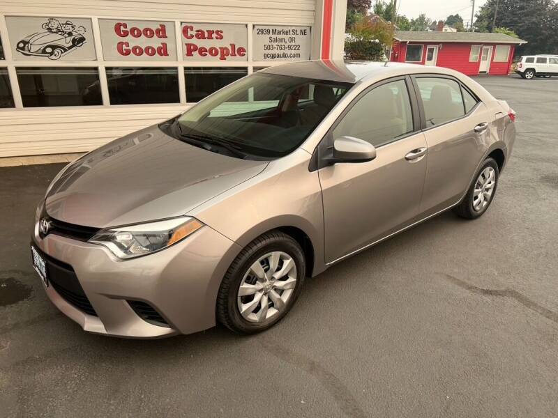 2014 Toyota Corolla for sale at Good Cars Good People in Salem OR
