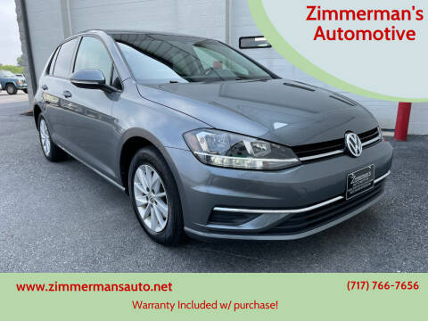 2018 Volkswagen Golf for sale at Zimmerman's Automotive in Mechanicsburg PA