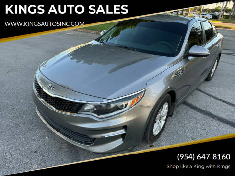 2016 Kia Optima for sale at KINGS AUTO SALES in Hollywood FL