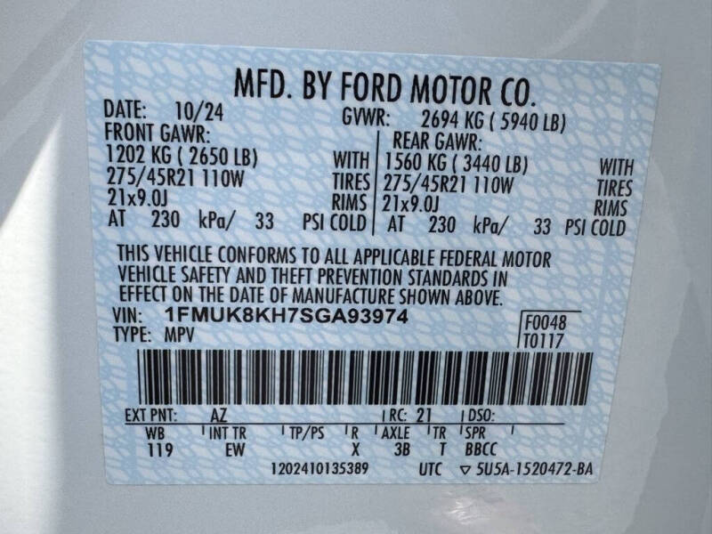 2025 Ford Explorer ST-Line