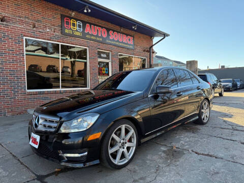 2012 Mercedes-Benz C-Class for sale at Auto Source in Ralston NE