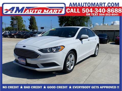 2018 Ford Fusion for sale at AM Auto Mart Marrero LLC in Marrero LA