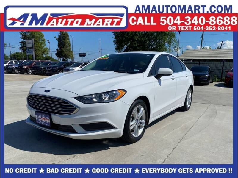2018 Ford Fusion for sale at AM Auto Mart Marrero LLC in Marrero LA