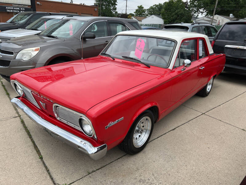 1966 Plymouth Valiant for sale at Downriver Used Cars Inc. in Riverview MI