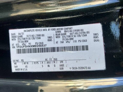 2021 Ford F-550 Super Duty