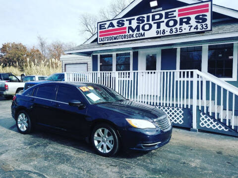 2012 Chrysler 200 for sale at EASTSIDE MOTORS in Tulsa OK