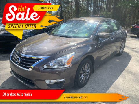 2015 Nissan Altima for sale at Cherokee Auto Sales in Acworth GA