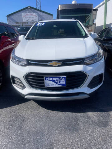 2019 Chevrolet Trax for sale at Performance Motor Cars in Washington Court House OH