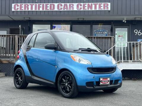 2012 Smart fortwo for sale at CERTIFIED CAR CENTER in Fairfax VA