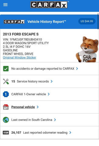 2013 Ford Escape S
