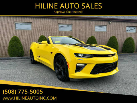 2016 Chevrolet Camaro for sale at HILINE AUTO SALES in Hyannis MA