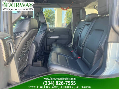 2021 Ford Bronco First Edition Advanced