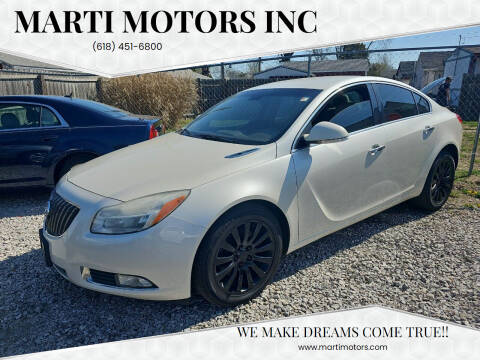 2013 Buick Regal for sale at Marti Motors Inc in Madison IL