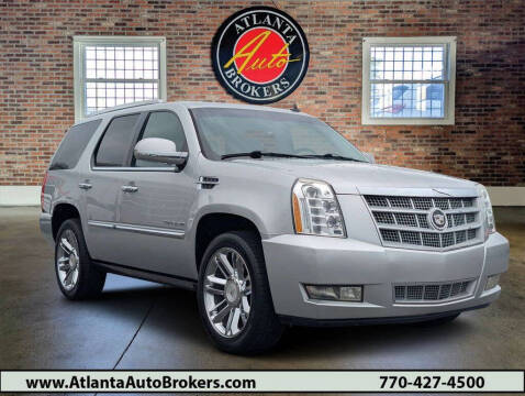 2012 Cadillac Escalade Platinum Edition