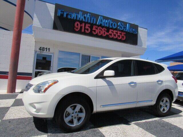 2013 Nissan Rogue for sale at Franklin Auto Sales in El Paso TX