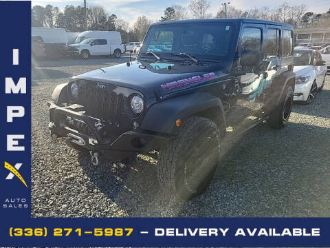 2017 Jeep Wrangler Unlimited for sale at Impex Auto Sales in Greensboro NC