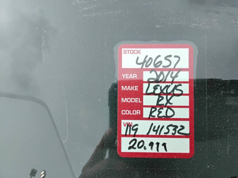 2014 Lexus RX 350