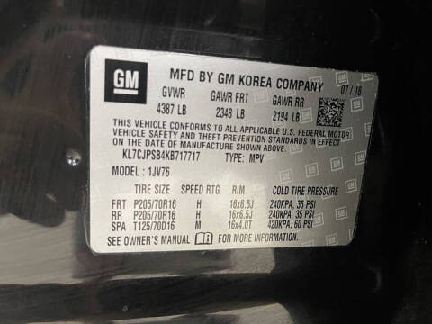 2019 Chevrolet Trax LT