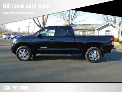 2012 Toyota Tundra for sale at Mill Creek Auto Sales in Youngstown OH