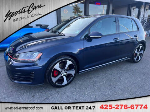 2016 Volkswagen Golf GTI for sale at Sports Cars International in Lynnwood WA