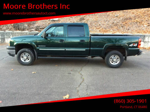 2004 Chevrolet Silverado 2500HD for sale at Moore Brothers Inc in Portland CT