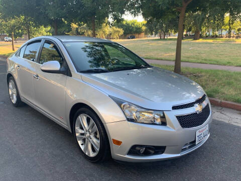 2013 Chevrolet Cruze for sale at River City Auto Sales Inc in West Sacramento CA