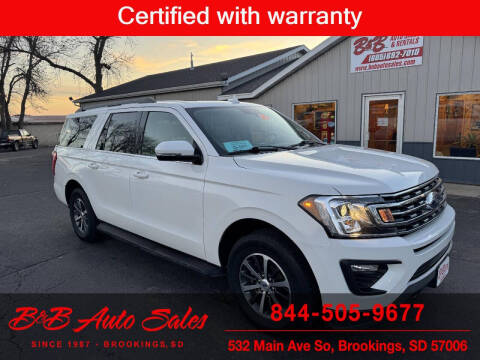 2021 Ford Expedition MAX for sale at B & B Auto Sales in Brookings SD