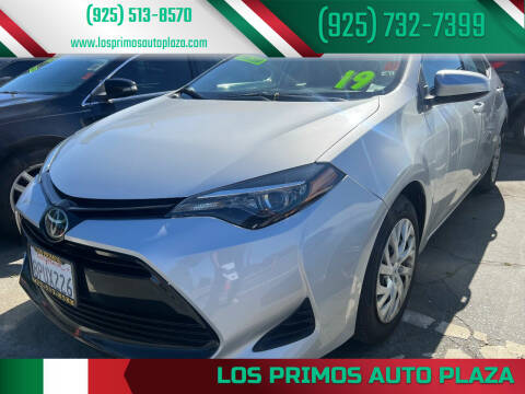 2019 Toyota Corolla for sale at Los Primos Auto Plaza in Brentwood CA