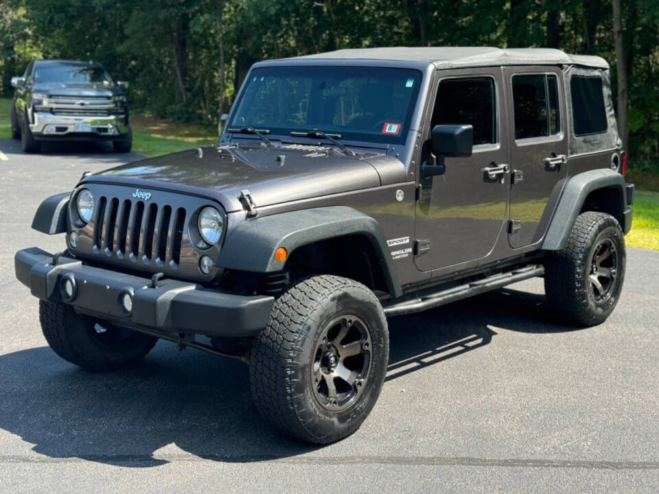 2014 Jeep Wrangler Unlimited for sale at BRW Motorsports LLC in Derry, NH