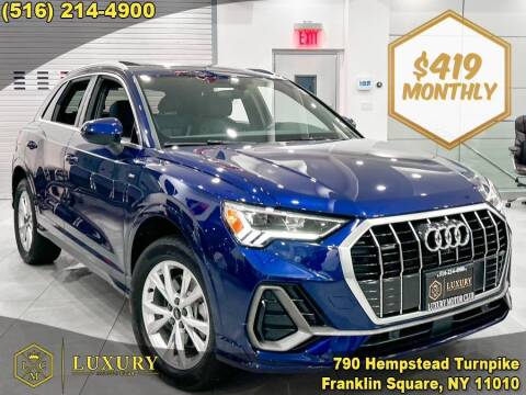 2022 Audi Q3 for sale at LUXURY MOTOR CLUB in Franklin Square NY