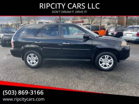2005 Acura MDX for sale at RIPCITY CARS LLC in Portland OR