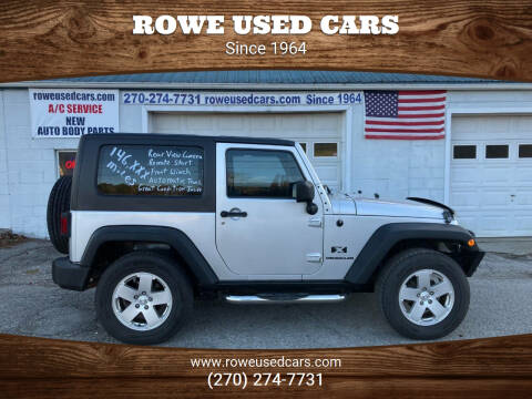2007 Jeep Wrangler for sale at Rowe Used Cars in Beaver Dam KY