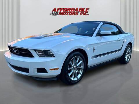 2011 Ford Mustang for sale at AFFORDABLE MOTORS INC in Winston Salem NC