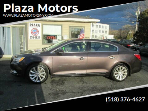 2015 Buick LaCrosse for sale at Plaza Motors in Rensselaer NY