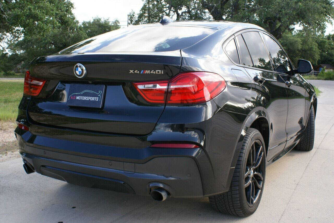 2018 BMW X4 for sale at 4.0 Motorsports in Austin, TX