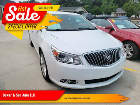 2013 Buick LaCrosse for sale at Bowar & Son Auto LLC in Janesville WI