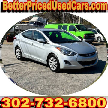 2013 Hyundai Elantra for sale at Better Priced Used Cars in Frankford DE