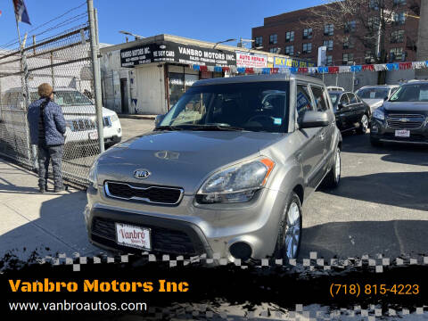2012 Kia Soul for sale at Vanbro Motors Inc in Staten Island NY