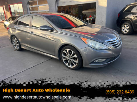 2014 Hyundai Sonata for sale at High Desert Auto Wholesale in Albuquerque NM