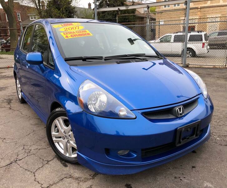 2007 Honda Fit for sale at Jeff Auto Sales INC in Chicago IL