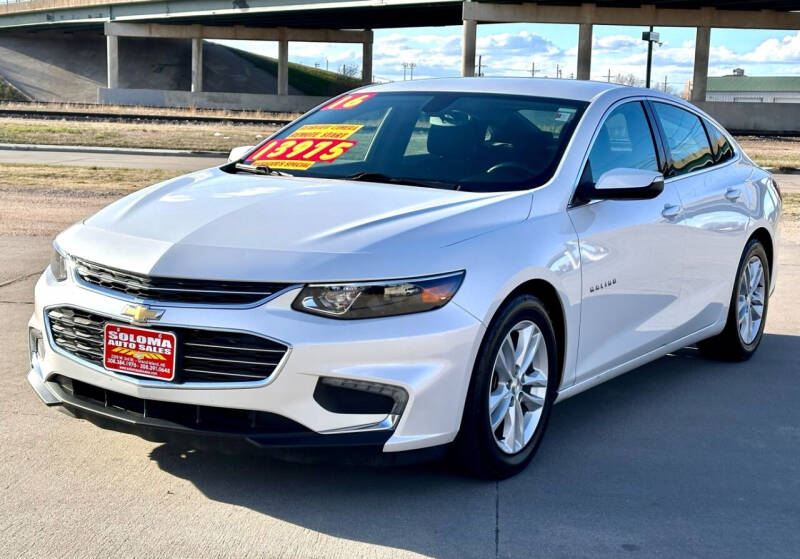 2016 Chevrolet Malibu for sale at SOLOMA AUTO SALES in Grand Island NE