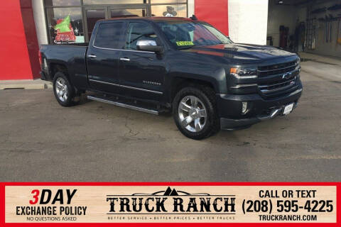 2018 Chevrolet Silverado 1500 for sale at Truck Ranch in Twin Falls ID