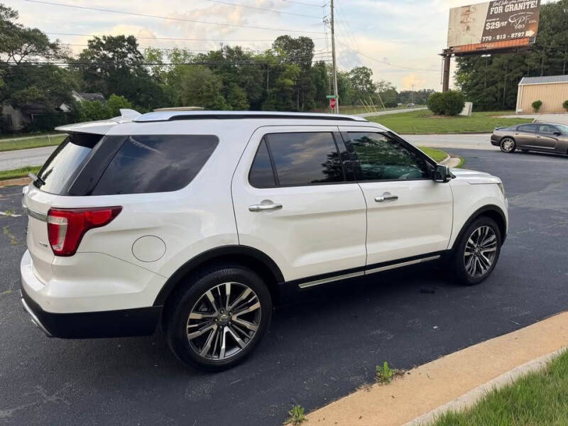 2016 Ford Explorer Platinum