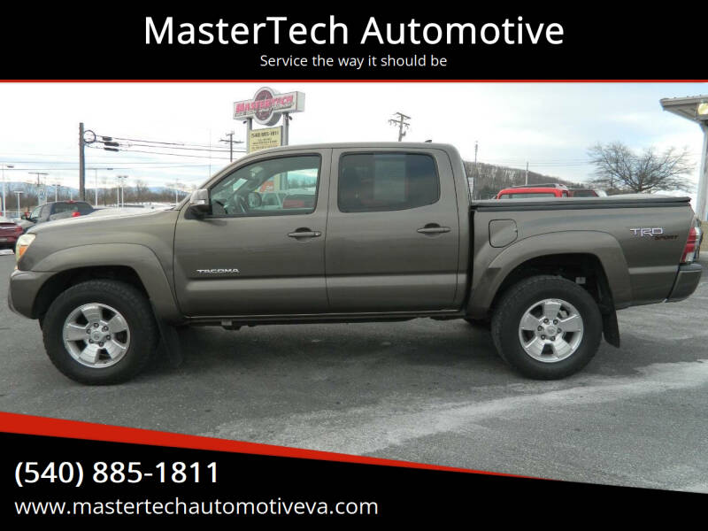 2012 Toyota Tacoma for sale at MasterTech Automotive in Staunton VA